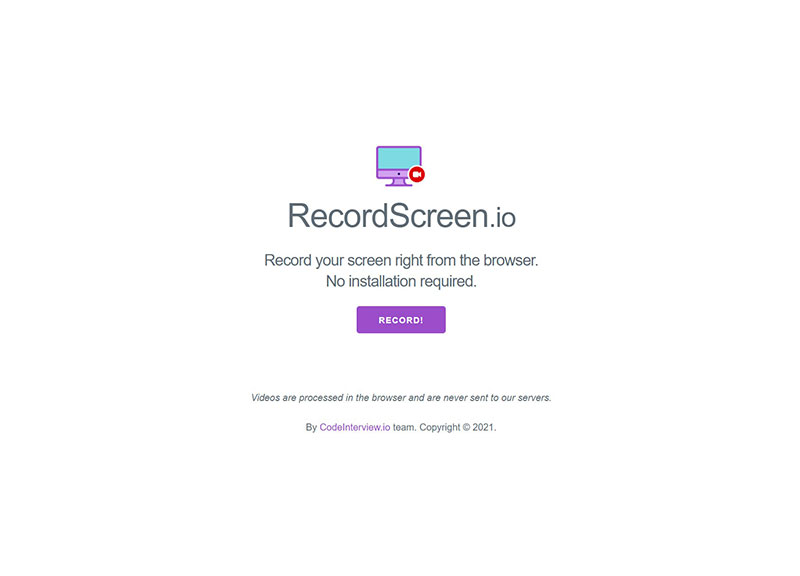 RecordScreen_在线屏幕录制