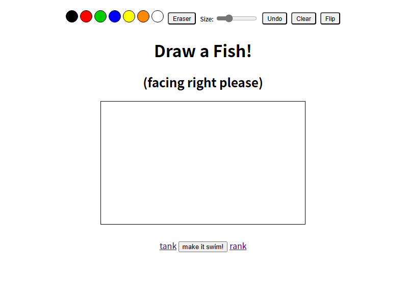 Draw a Fish - 在线绘制并分享你的专属虚拟小鱼